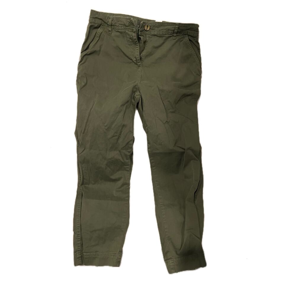Jordan Craig Flat Front Green Chinos Mens 34x28